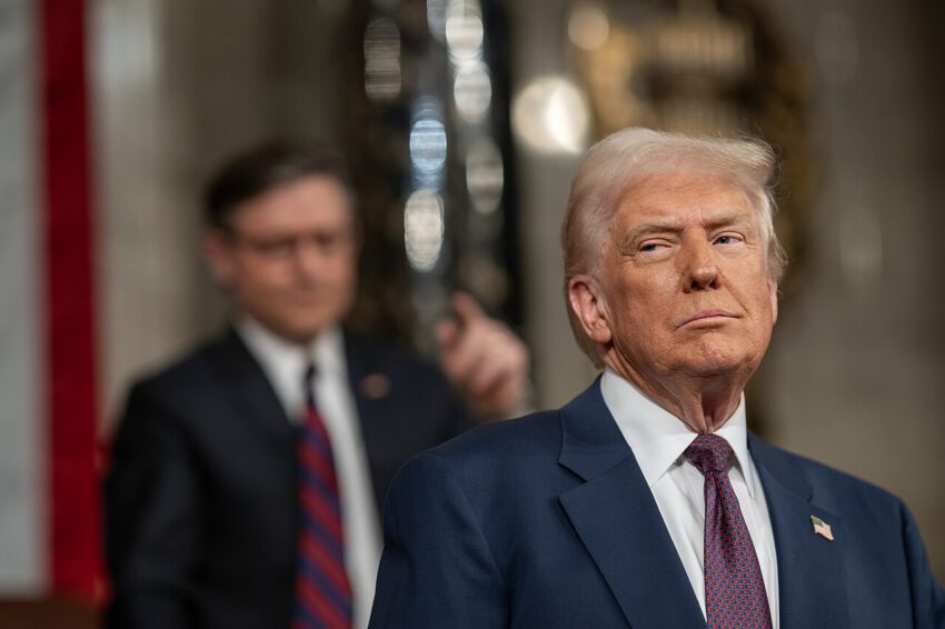 President Donald Trump delivers his Joint address to Congress, Tuesday, March 4, 2025, in the House Chamber of the U.S. Capitol in Washington, D.C. (Official White House Photo by Daniel Torok