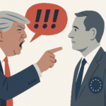 Trump schreit einen EU-Politiker an